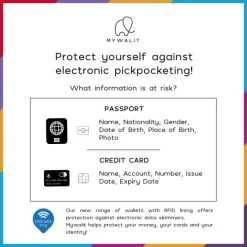 Women Mywalit Rfid Protected|Women Wallets|Continental Wallet Pompeii