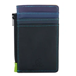 Women Mywalit Coin Purses|Credit Card Holders|Credit Card Holder with Coin Purse Black Pace