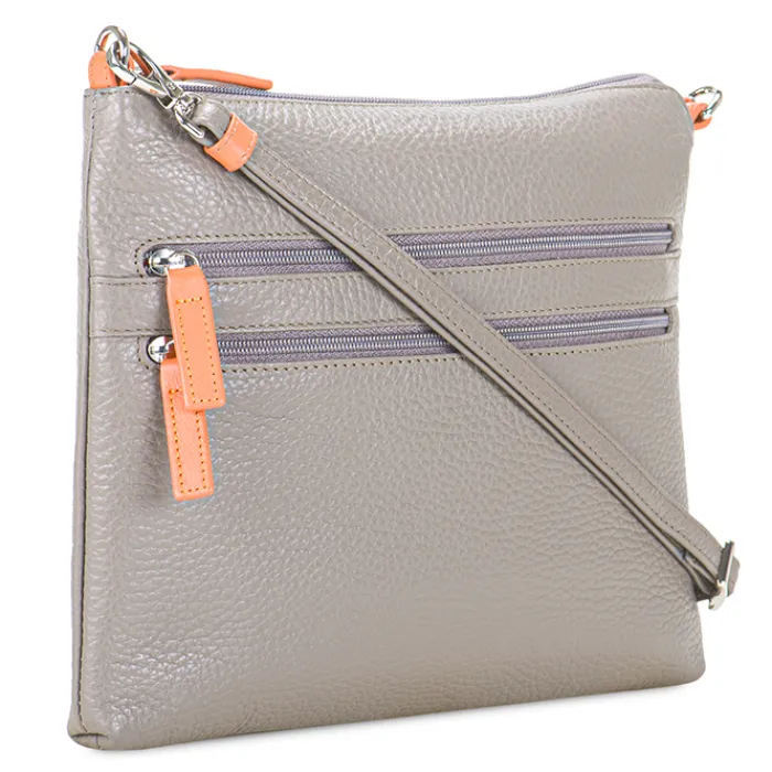 Women Mywalit Clutches & Hobo Slouch Bags|Crossbody Bags|Cremona Slim Cross Body Fumo
