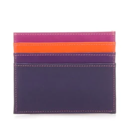 Women Mywalit Credit Card Holders|Women Wallets|Double Sided Credit Card Holder Sangria Multi