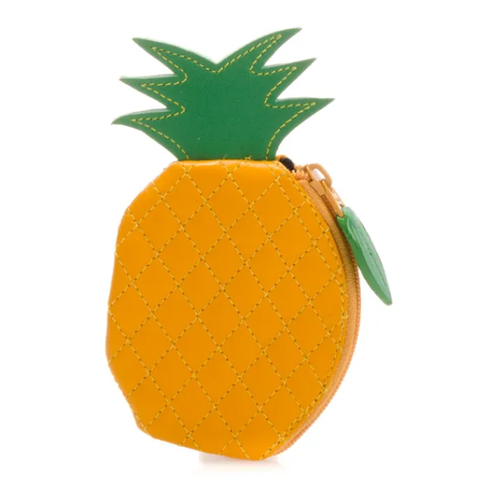 Women Mywalit Coin Purses|Women Wallets|Fruits Pineapple Purse Yellow