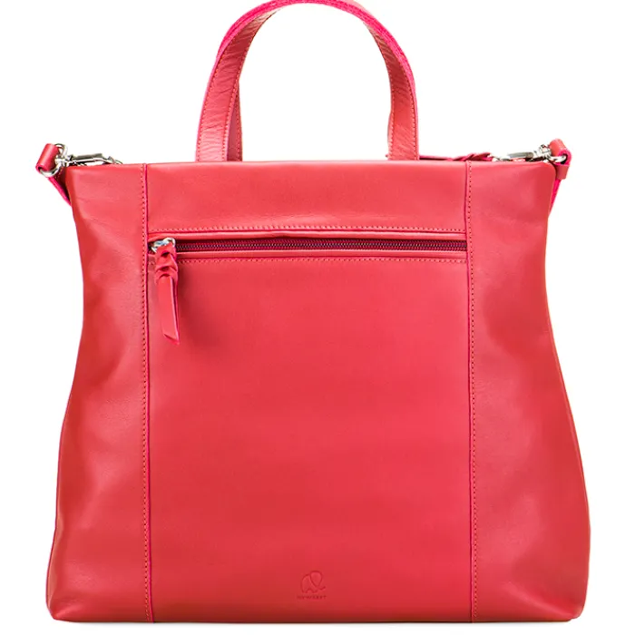 Women Mywalit Shoppers & Tote Bags|Multiways Bags|Laguna Large Leather and Suede Shopper Vesuvio