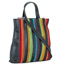 Women Mywalit Shoppers & Tote Bags|Multiways Bags|Laguna Large Leather and Suede Shopper Black