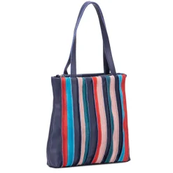 Women Mywalit Shoppers & Tote Bags|Women Bags|Laguna Small Shopper Blue