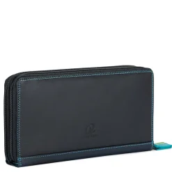 Women Mywalit Zip Around Wallets|Women Wallets|Large Double Zip Wallet Black Pace