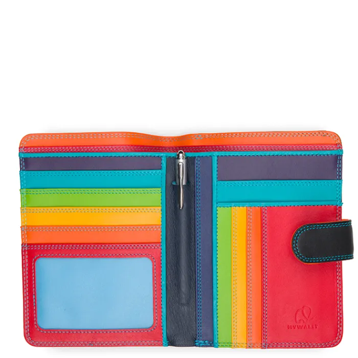Women Mywalit Women Wallets|Large Snap Wallet Black Pace