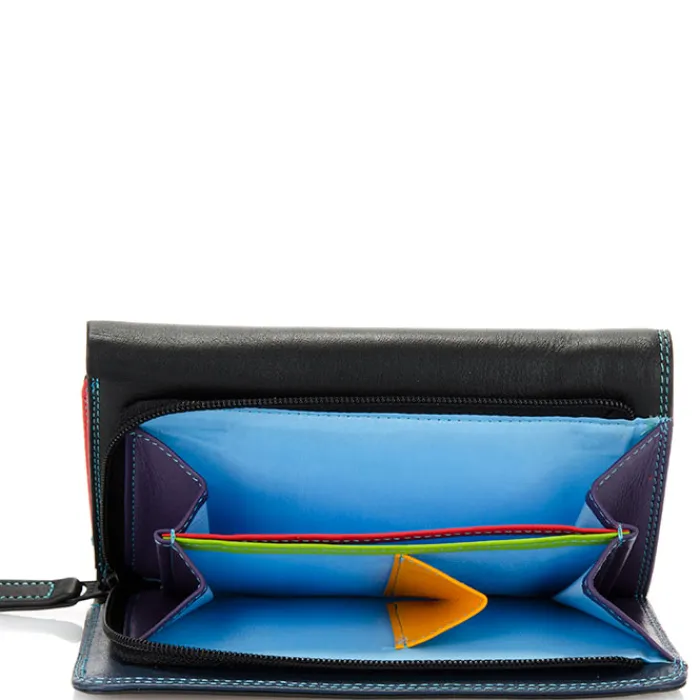 Women Mywalit Women Wallets|Large Tri-fold Wallet Black Pace