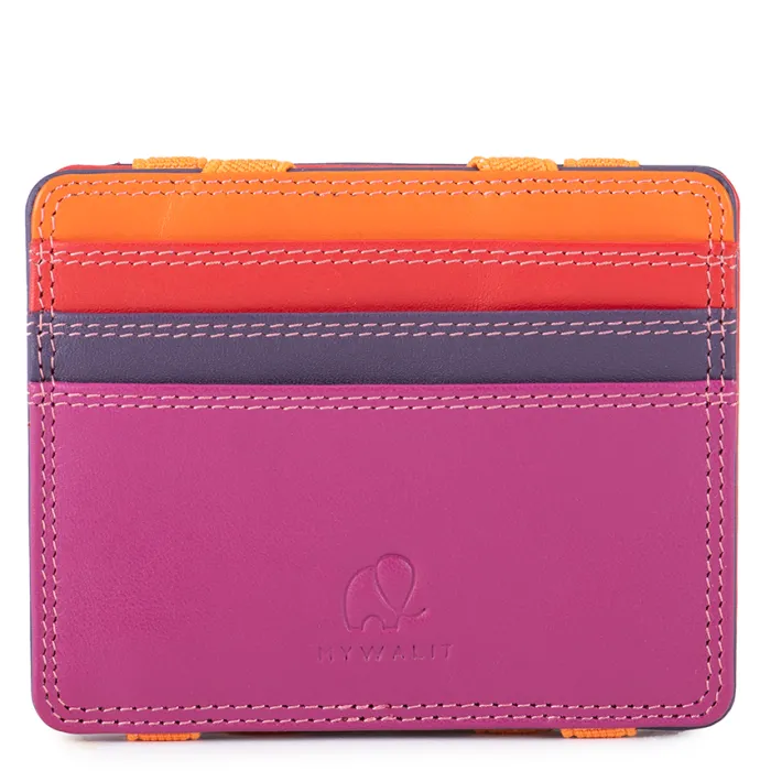Women Mywalit Rfid Protected|Credit Card Holders|Magic Wallet Sangria Multi