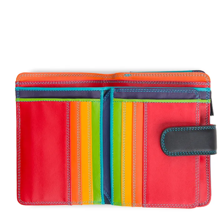 Women Mywalit Women Wallets|Medium Snap Wallet Black Pace