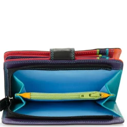 Women Mywalit Women Wallets|Medium Snap Wallet Black Pace