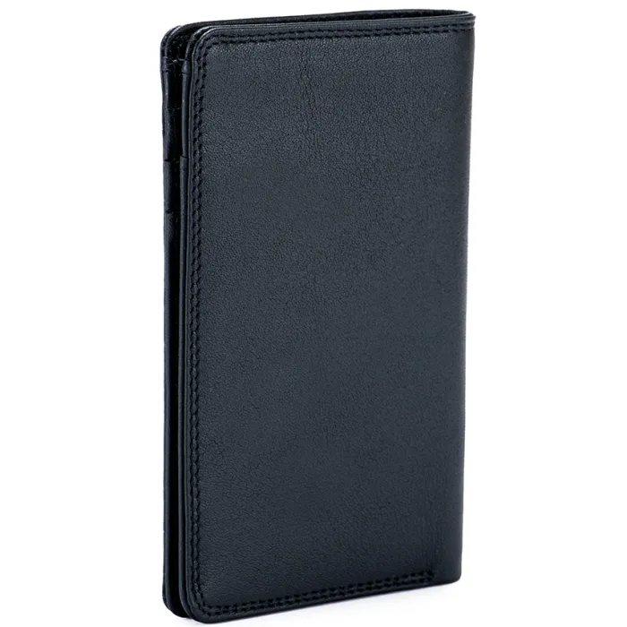 Mywalit Men Wallets|Men's Mini Bi-Fold Wallet Black