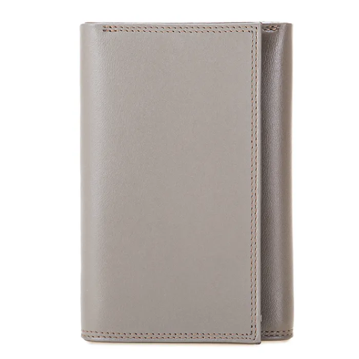 Mywalit Rfid Protected|Men Wallets|Men's Tri-fold Wallet with Zip Nappa Fumo