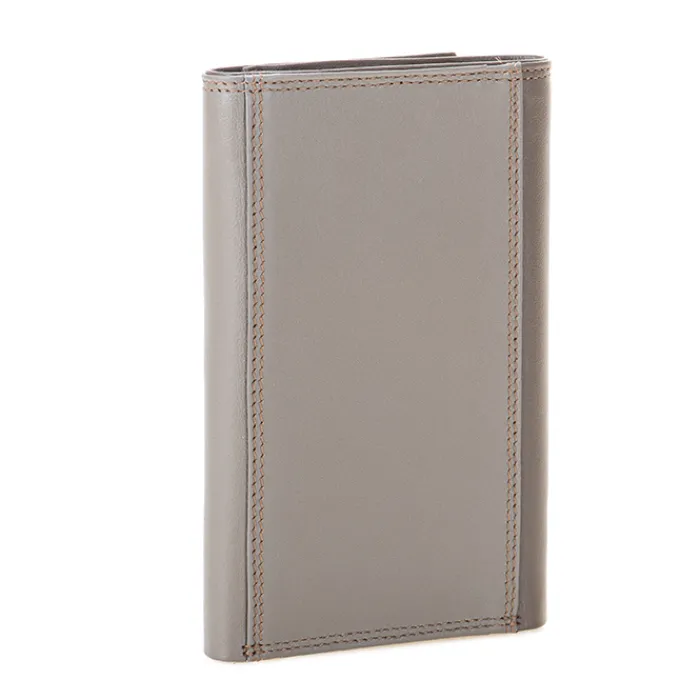 Mywalit Rfid Protected|Men Wallets|Men's Tri-fold Wallet with Zip Nappa Fumo