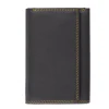 Mywalit Rfid Protected|Men Wallets|Men's Tri-fold Wallet with Zip Nappa Bosco
