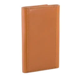 Mywalit Rfid Protected|Men Wallets|Men's Tri-fold Wallet with Zip Tan-Olive