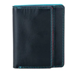 Mywalit Rfid Protected|Men Wallets|Men's Wallet w/Coin Tray Nappa Black Pace