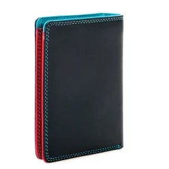 Mywalit Rfid Protected|Men Wallets|Men's Wallet w/Coin Tray Nappa Black Pace