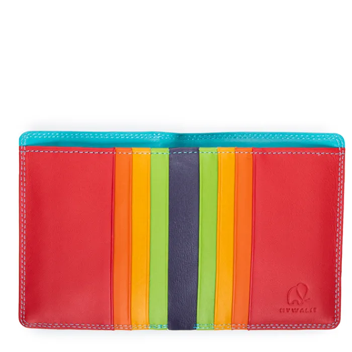 Mywalit Rfid Protected|Men Wallets|Men's Wallet w/Coin Tray Nappa Black Pace
