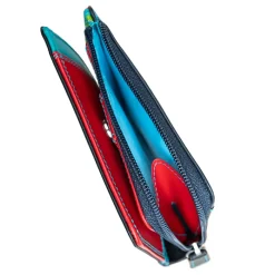 Women Mywalit Women Wallets|Mini BiFold Zip Wallet Black Pace