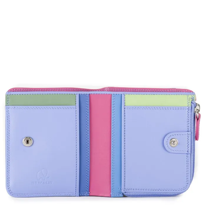 Women Mywalit Women Wallets|Mini BiFold Zip Wallet Viola