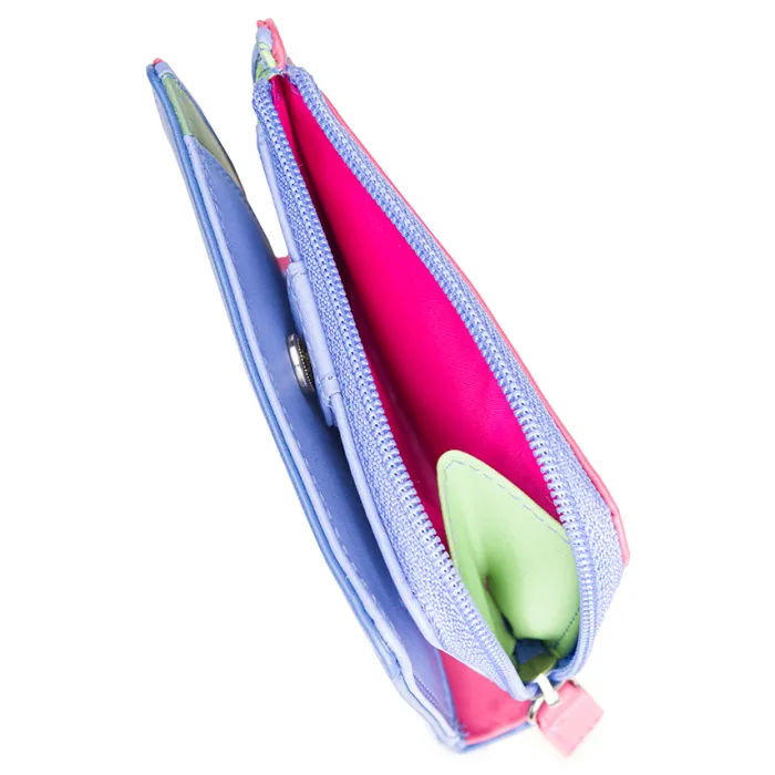 Women Mywalit Women Wallets|Mini BiFold Zip Wallet Viola