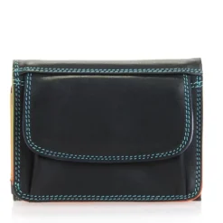 Women Mywalit Women Wallets|Mini Tri-fold Wallet Black Pace