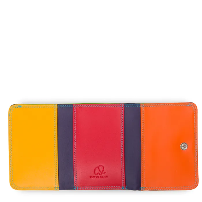 Women Mywalit Women Wallets|Mini Tri-fold Wallet Black Pace