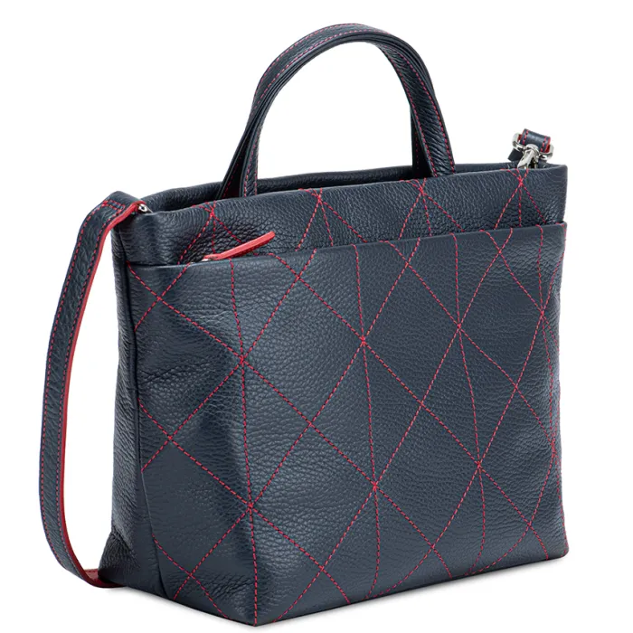 Women Mywalit Grab Handle Bags|Women Bags|Pienza Grab Handle Bag Blue