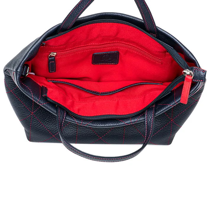 Women Mywalit Grab Handle Bags|Women Bags|Pienza Grab Handle Bag Blue