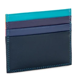 Women Mywalit Rfid Protected|Credit Card Holders|RFID Double Sided CC Holder Nappa Black Pace