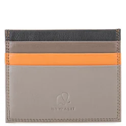 Women Mywalit Rfid Protected|Credit Card Holders|RFID Double Sided CC Holder Nappa Fumo