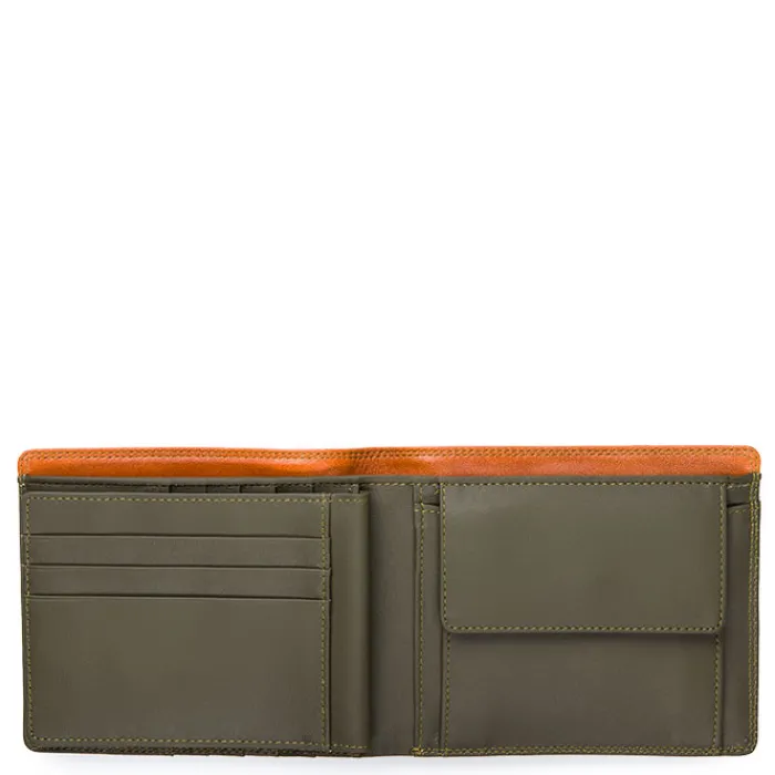 Mywalit Men Wallets|Rfid Protected|RFID Large Men's Wallet with Britelite Tan-Olive