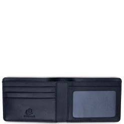 Mywalit Rfid Protected|Men Wallets|RFID Men's Jeans Wallet Nappa Black