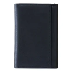 Mywalit Rfid Protected|Men Wallets|RFID Men's Tri-fold Wallet with Zip Nappa Black