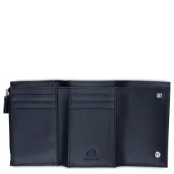 Mywalit Rfid Protected|Men Wallets|RFID Men's Tri-fold Wallet with Zip Nappa Black