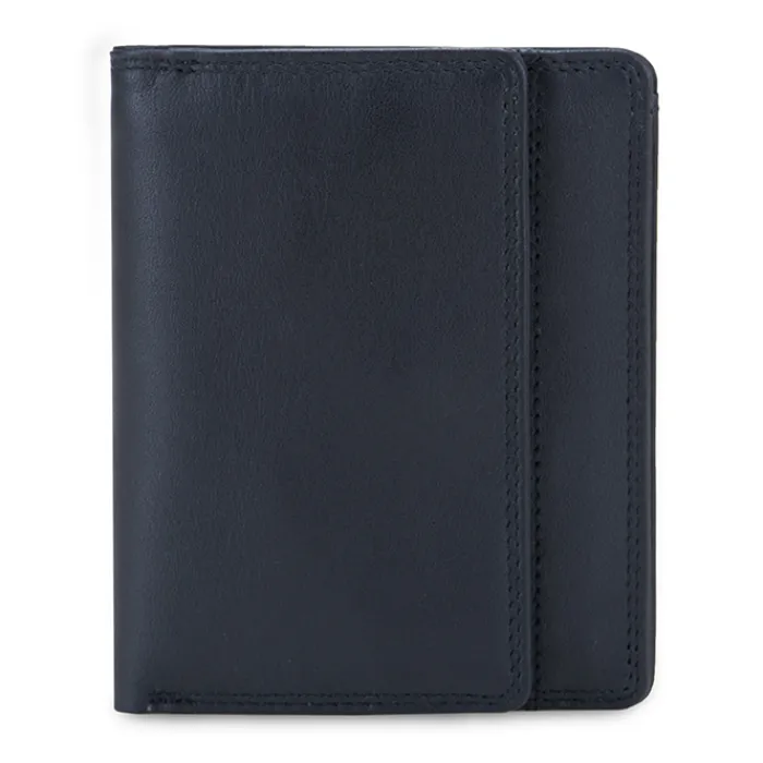 Mywalit Rfid Protected|Men Wallets|RFID Men's Wallet w/Coin Tray Nappa Black
