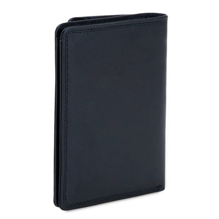 Mywalit Rfid Protected|Men Wallets|RFID Men's Wallet w/Coin Tray Nappa Black