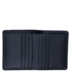 Mywalit Rfid Protected|Men Wallets|RFID Men's Wallet w/Coin Tray Nappa Black