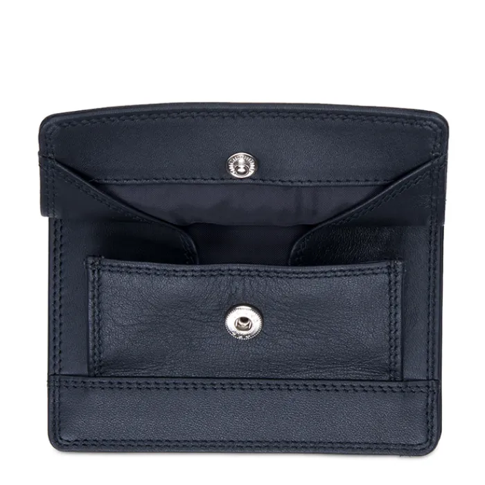Mywalit Rfid Protected|Men Wallets|RFID Men's Wallet w/Coin Tray Nappa Black