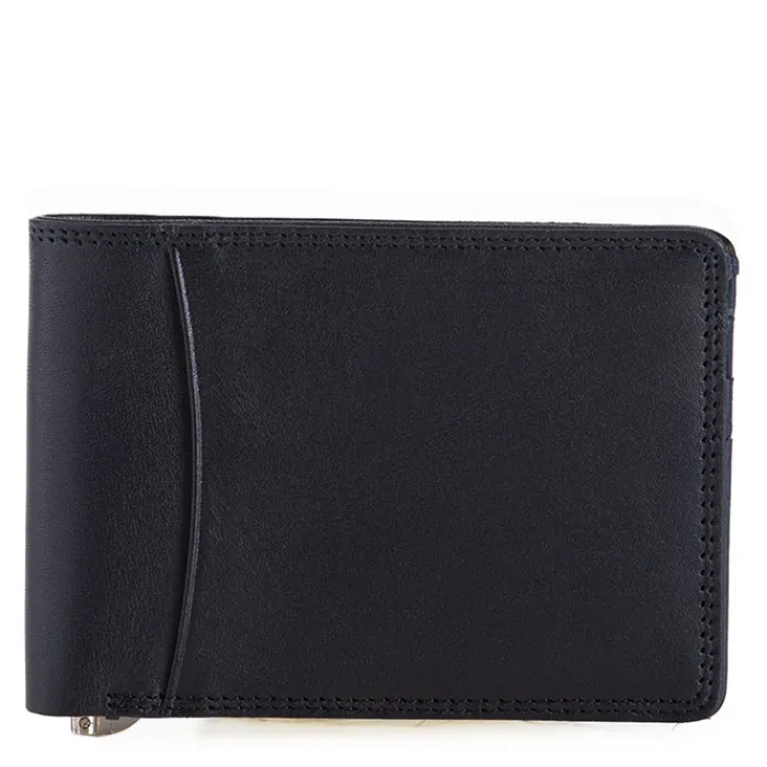 Mywalit Rfid Protected|Men Wallets|RFID Slim Money Clip Wallet Black-Blue