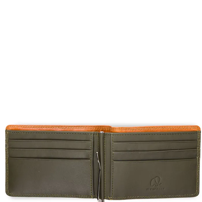 Mywalit Rfid Protected|Men Wallets|RFID Slim Money Clip Wallet Tan-Olive