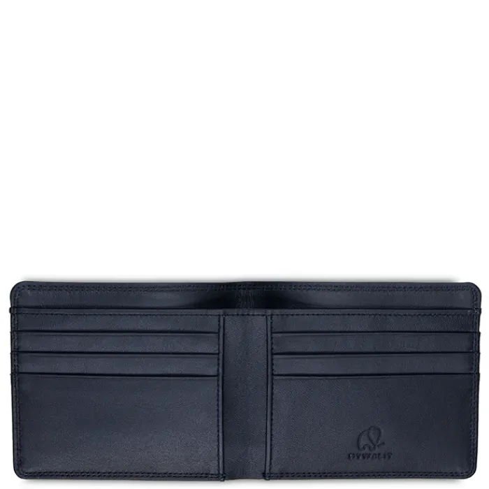 Mywalit Rfid Protected|Men Wallets|RFID Standard E/W Men's Wallet Nappa Black