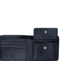 Mywalit Rfid Protected|Men Wallets|RFID Standard Men's Wallet with Coin Pocket Nappa Black