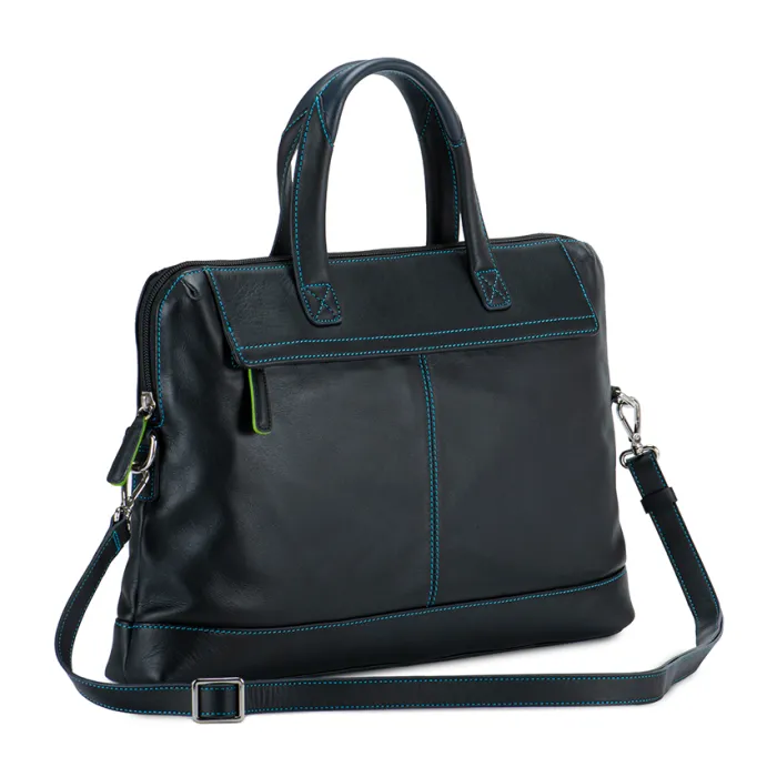Women Mywalit Business Bags|Men Bags|Slim Office Workbag Black Pace