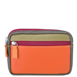 Women Mywalit Pouches|Coin Purses|Small Leather Double Zip Purse Lucca