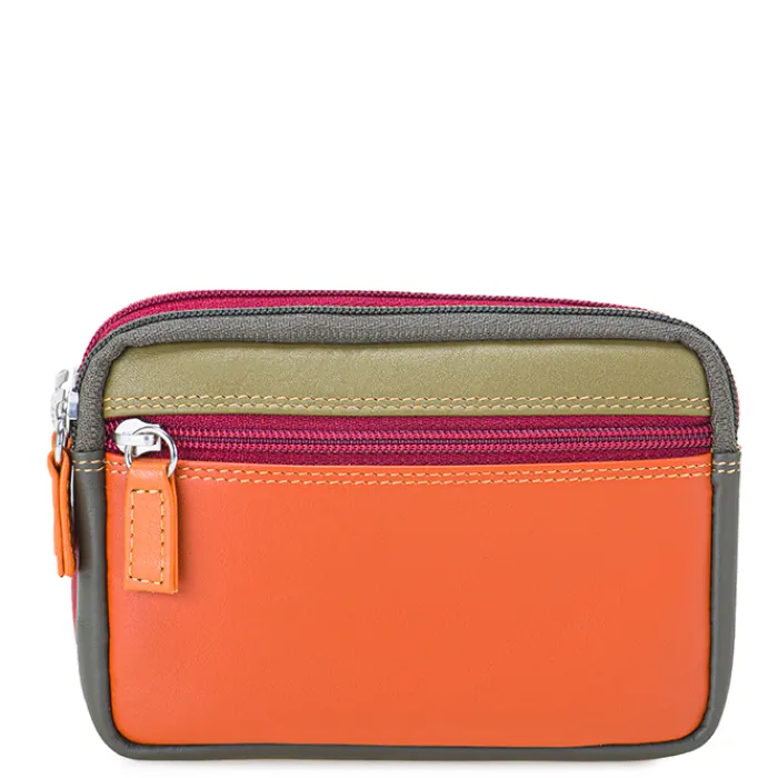 Women Mywalit Pouches|Coin Purses|Small Leather Double Zip Purse Lucca