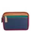 Women Mywalit Pouches|Coin Purses|Small Leather Double Zip Purse Bosco