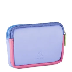Women Mywalit Pouches|Coin Purses|Small Leather Double Zip Purse Viola