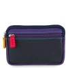 Women Mywalit Pouches|Coin Purses|Small Leather Double Zip Purse Black Pace