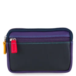Women Mywalit Pouches|Coin Purses|Small Leather Double Zip Purse Black Pace